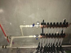 萬科溪之谷 地熱家裝施工展示